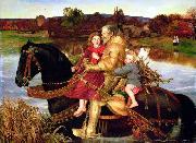 Sir John Everett Millais Sir Isumbras at the Ford painting